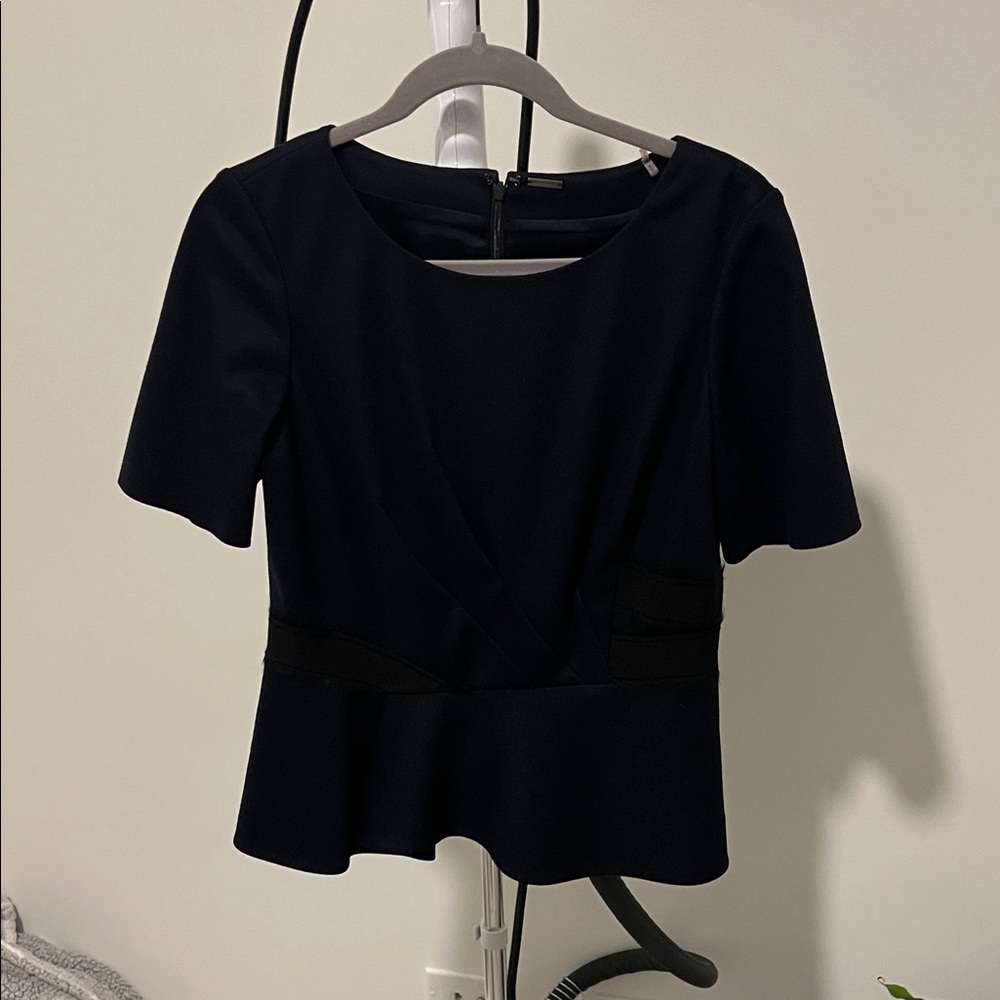 Elie Tahari Elegant Black Women's Top